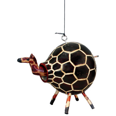 Figurine suspendue gourde giraffe bobblehead