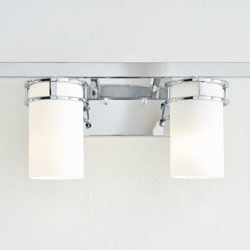 Roby à quatre lumières mur / salle de bain de Génération Éclairage , Non, Non, Chrome