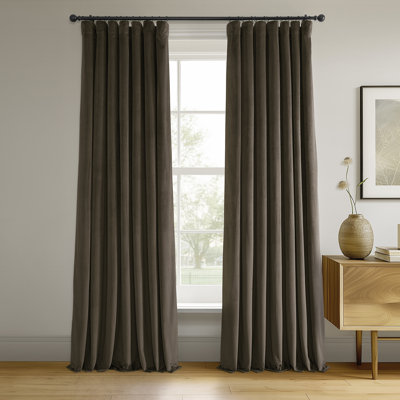 Olivia Velvet Blackout Curtain (1 Panel)