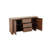 Grier 63" Modern Solid Wood Sideboard with Storage and Stone Slab Top