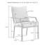Chaise de patio avec coussin Tollstrup-118863608