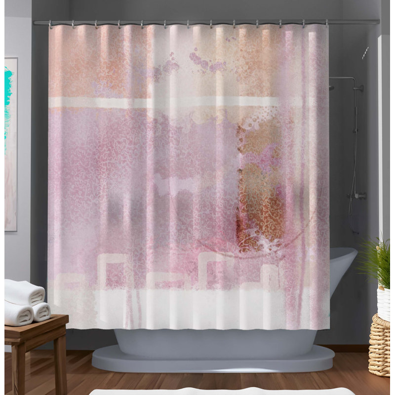 Rideau de douche Incroyable prune