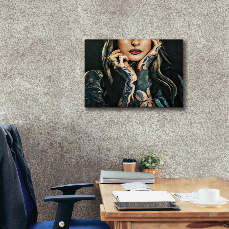 Reproduction d'art sur toile giclée, H 18 po x l 26 po x P 0,75 po