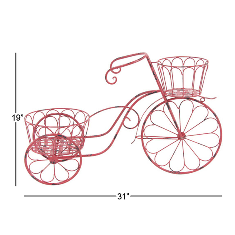 Jardin surélevé en métal rustique bicycle Ston Easton