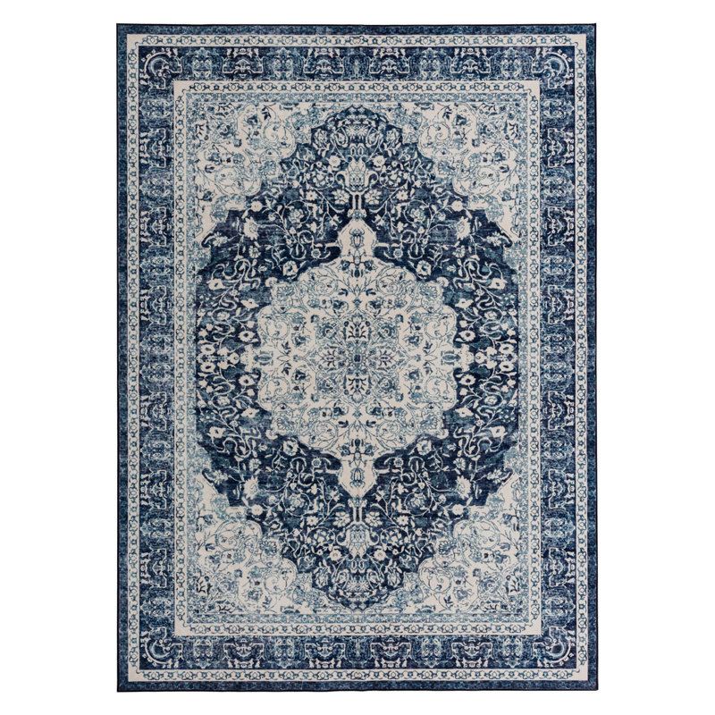 Tapis lavable à la machine LENORE, Rectangulaire 8 pi x 10 pi