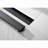 30 Inches Linear Shower Drain With Removable Cover, 304 Stainless Shower Drain  Included Hair Strainer And Leveling Feet, Flange