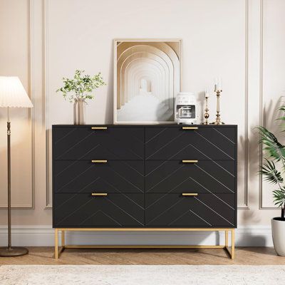 V-line 6 Drawer Chest of Drawers
