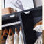 Armoire de rangement à double porte en frêne et rotin