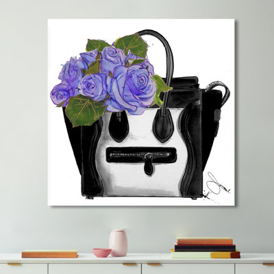 'Bring Me Flowers' Framed Graphic Art Print