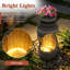 Bowl Water Fountain with LED Light and Planter Top, Modern Cascading Flow Fountain for Garden, Yard, Patio, Home Decor