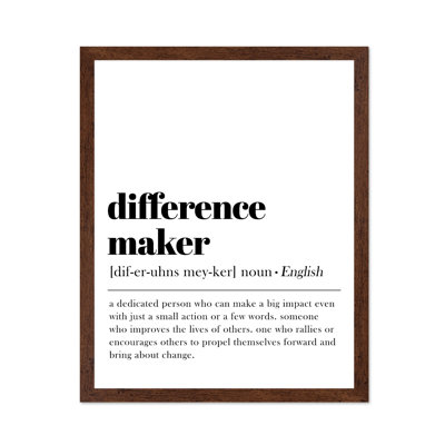 Difference Maker