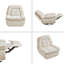 Fauteuil inclinable manuel pivotant à 360 degrés Corduroy-2074172883
