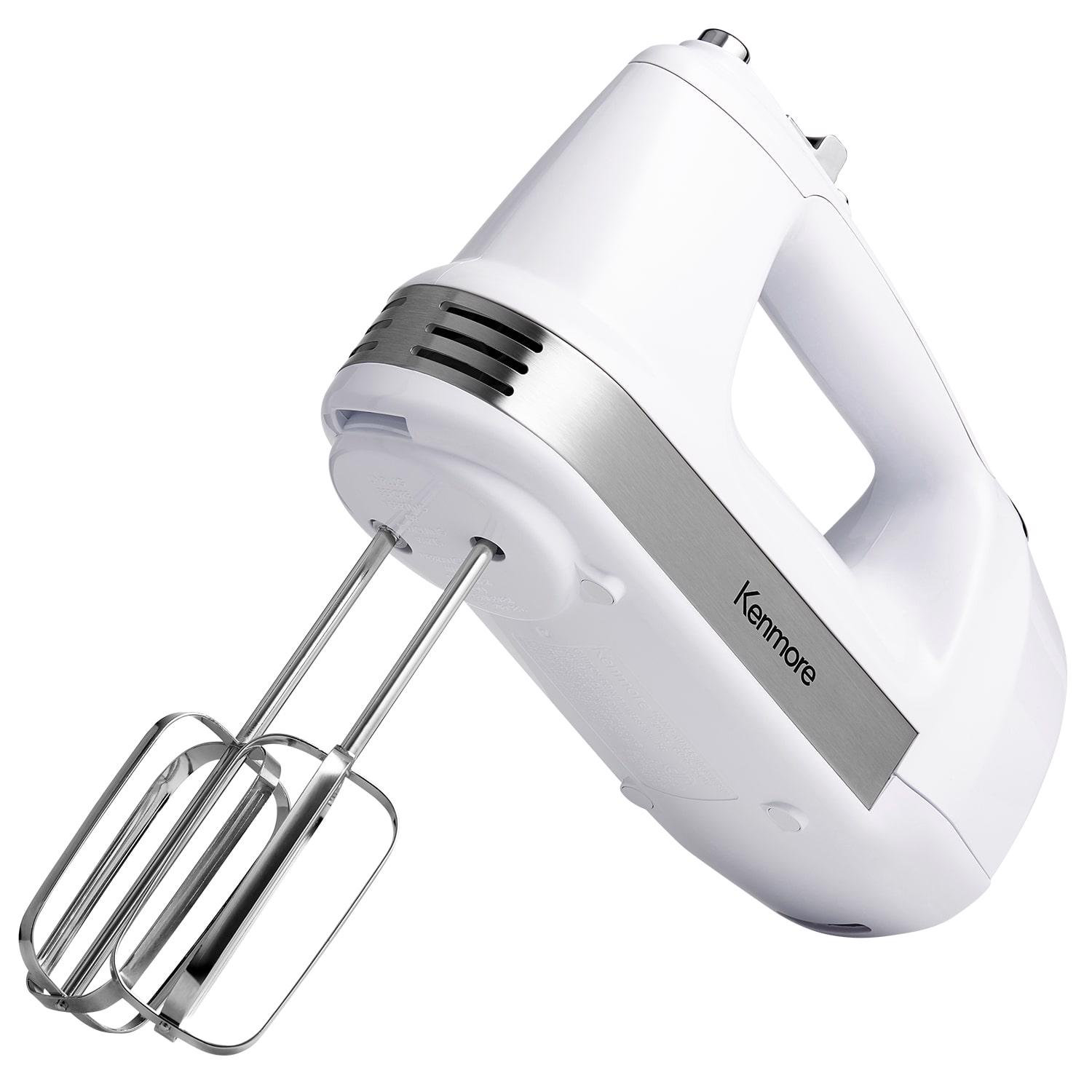 Oster 5-Speed White Hand Mixer in the Hand Mixers department at