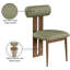 Chaise de salle à manger rembourrée Dario-89184568-89184572