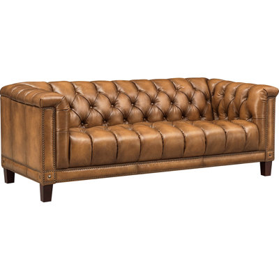 Picadilly 100% Top Grain Leather Sofa Couch