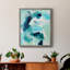 «Teal Composition I», toile encadrée de qualité supérieure - prête à être accrochée-1118333976-1118333975