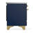 Majestic III Series 36 Inch Induction Range with 6 Induction Elements in Mightnight Blue (Brass Trim)-124828873-124828848