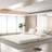 Boneless 86.6" Multifunctional Convertible Sofa Bed With 2 Tumbler Backrests And 2 Pillows