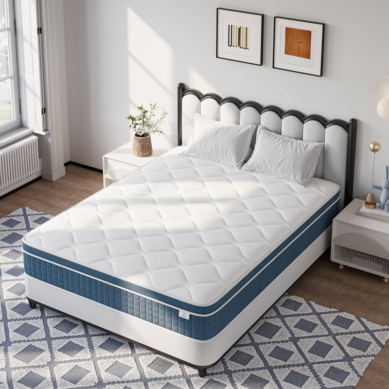 Neche Medium Hybrid Mattress, Full, Standard Profile (7”)