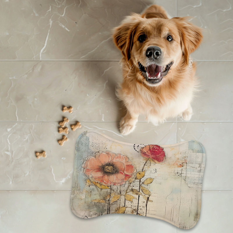 Wilting Wonders - Tapis d'alimentation en os 1 pièce