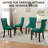 Modern Velvet Tufted Solid Wood Kitchen Chairs Upholstered Dining Chairs Set of 4-1596728934-1596728941