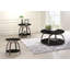 Ensemble de tables basses et de bout rond gris anthracite Lipsey-609004319-615837961