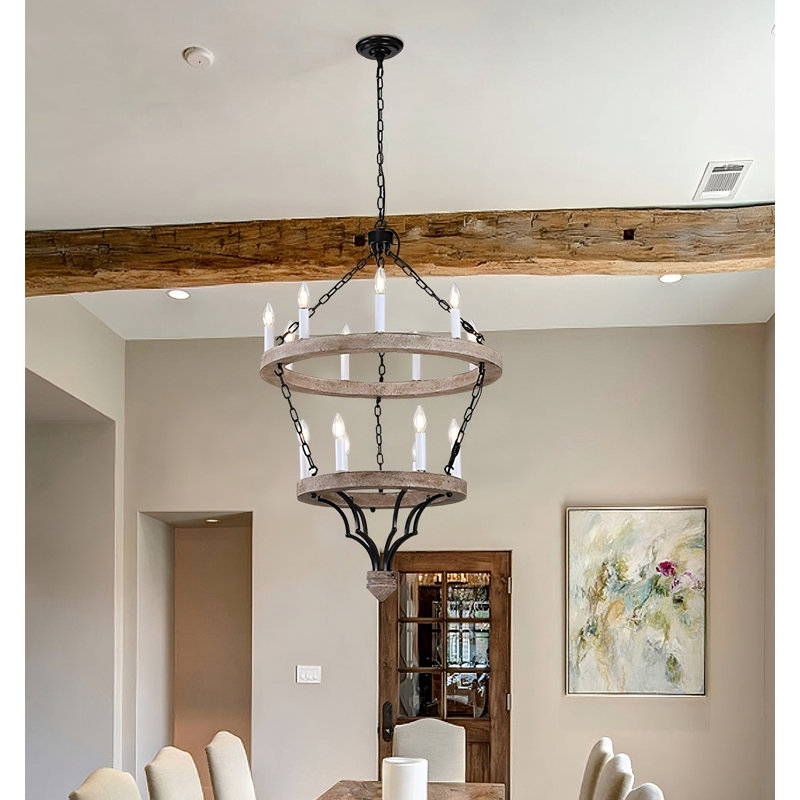 Lustre 15 lumières à deux niveaux Diradur