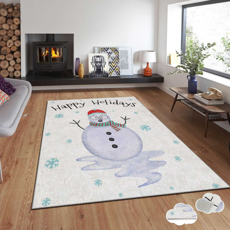 Premium Velvet Area Rug (31.5 x 55.1 inches), 100% Polyester, 740 g/m² | Non-Slip Dot Underside, Laminated Sponge for Comfort | Easy to Clean, Machine Washable at 86°F | Perfect for Home & Office Décor