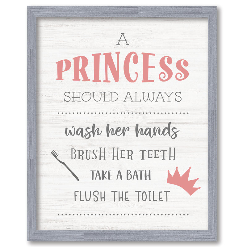 Princess 16x20 Framed Board