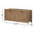 Cayenne 4 Door Sideboard-Weathered Oak