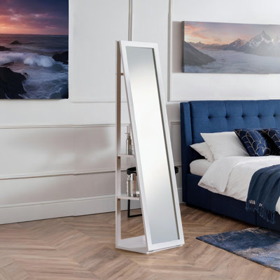 Fresco Flat Freestanding Full Length Mirror