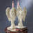 14'' H Resin Tabletop Candlestick
