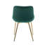 47cm H Velvet Upholstered Upholstered Back Side Chair-1402942712