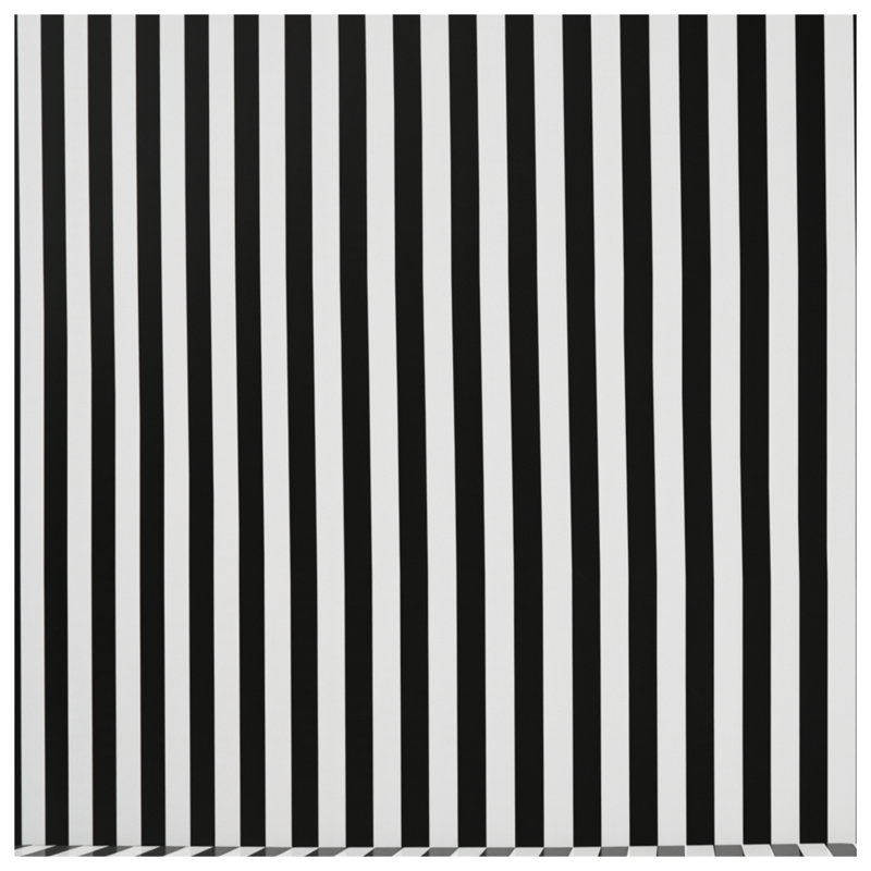 Black White Vertical Stripes Blankets, 50in W x 60in H