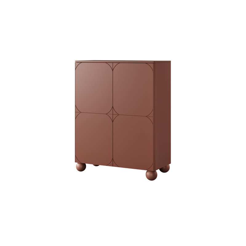 Lewisboro 120cm Sideboard, Burgundy