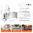 Mobile Fryer Filter, 55L Oil Tank Capacity, Oil Filtration System With 10 L/Min Oil Filtration Speed, Mobile Frying Oil Filtering System With Swivel Wheels, Oil Hose For Restaurant Burger Stores
