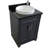 25'' Single Bathroom Vanity with Granite Top-13590652