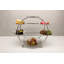 Giotto Stainless Steel Tiered Stand