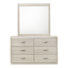 Commode 6 tiroirs avec miroir Cright