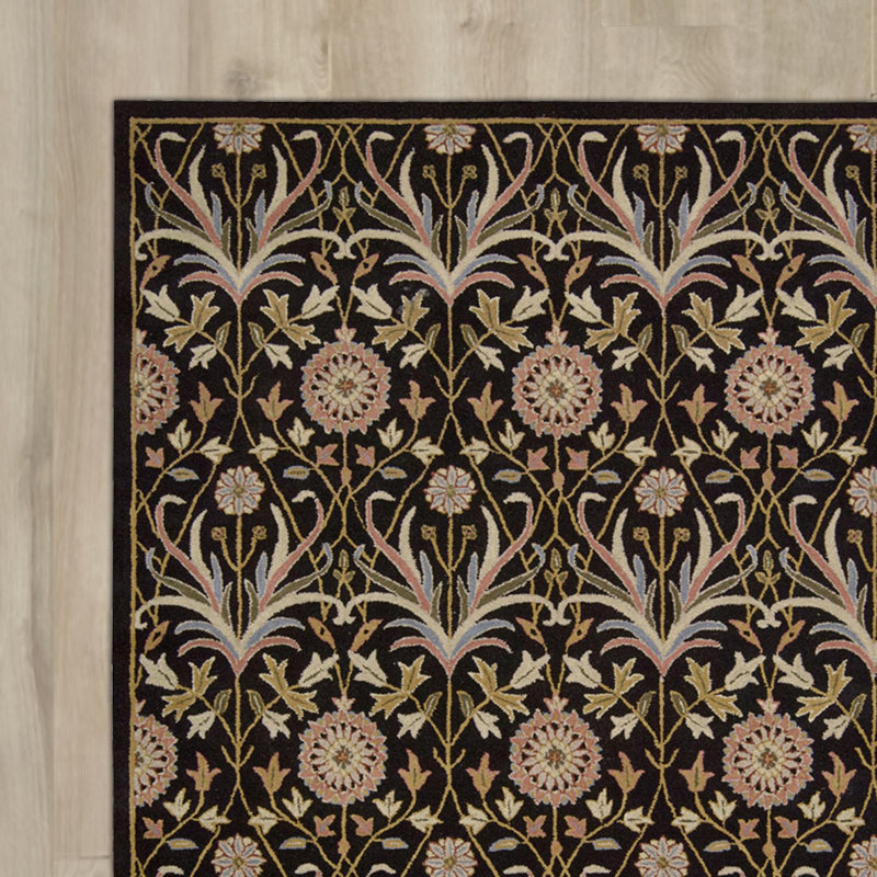 Carthage Floral Rug, Rectangle 8' x 10'