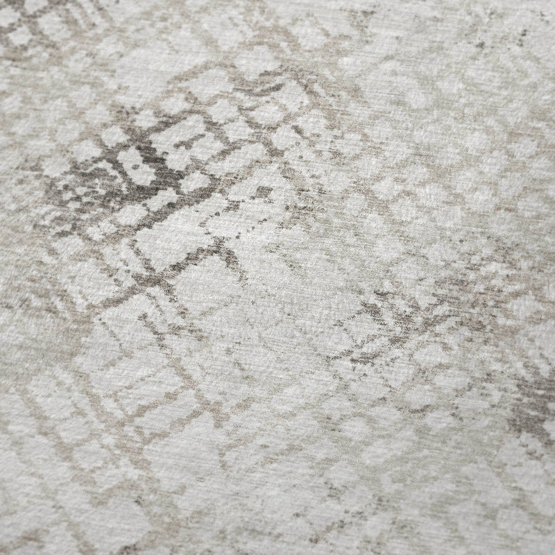 Jeté carré Addison Sherpa ASB824, Taupe