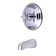 Tampa Single Handle Wall Mounted Tub Spout