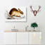 Chinese Hare by John Edward Gray - Wrapped Canvas-55370436