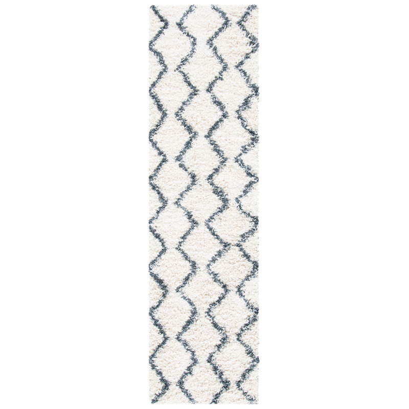 Tapis ivoire Minna, Tapis de couloir 2 pi 2 po x 8 pi