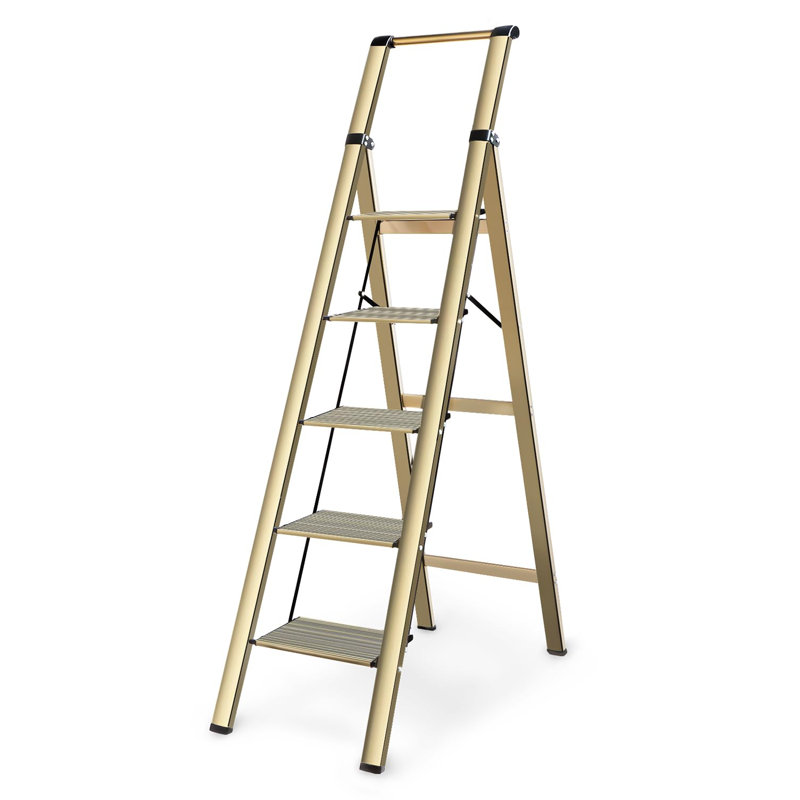 5-Step Aluminum Lightweight Folding Step Stool