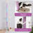 101.6"-112.8" Floor to Ceiling Cat Tree