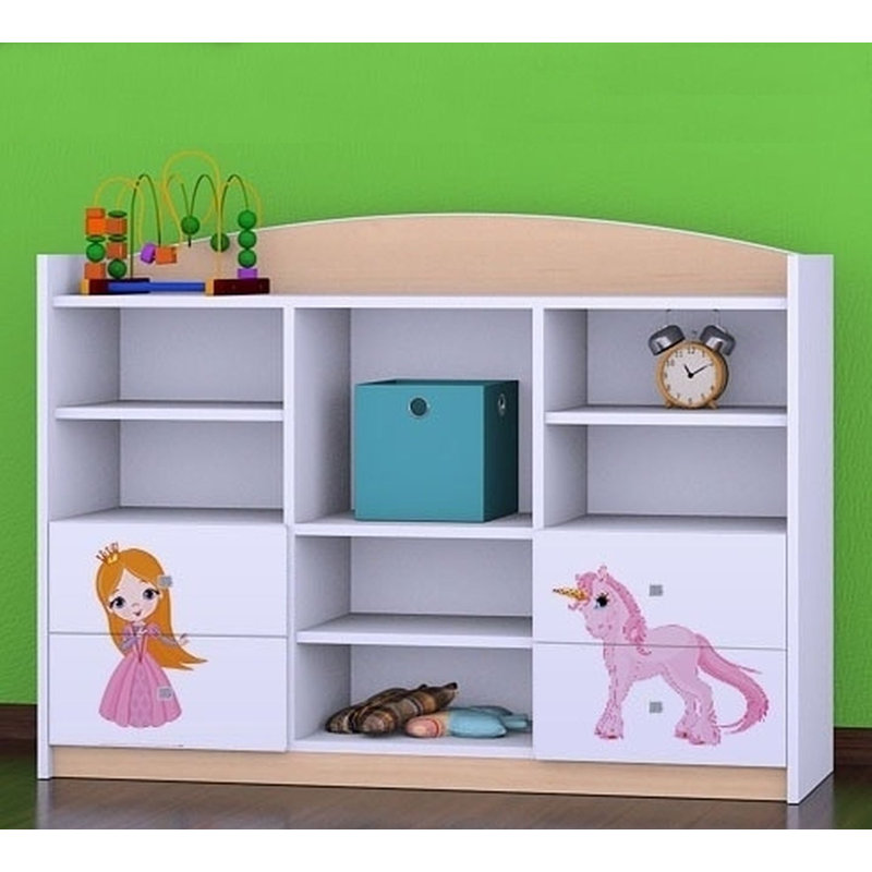 Bianca 92cm H X 129cm W Kids Cube, Bright Pear