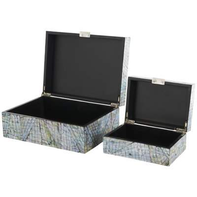 Ensemble de 2 boîtes décoratives Ninti