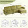 120'' W 2-Layer Cushion Comfy Cloud Sofa