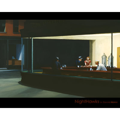 " Nighthawks " by Edward Hopper